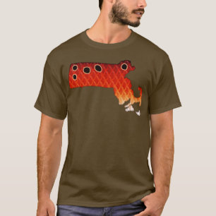 Camiseta Massachusetts Red Drum Inspired Col