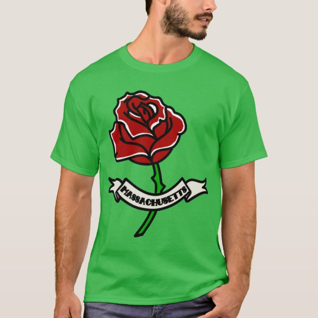 Camiseta Massachusetts Sobredimensionado 5 (Anverso)