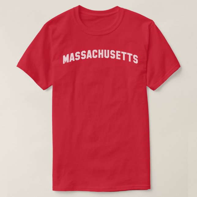 Camiseta Massachusetts TShirt 1 (Diseño del anverso)