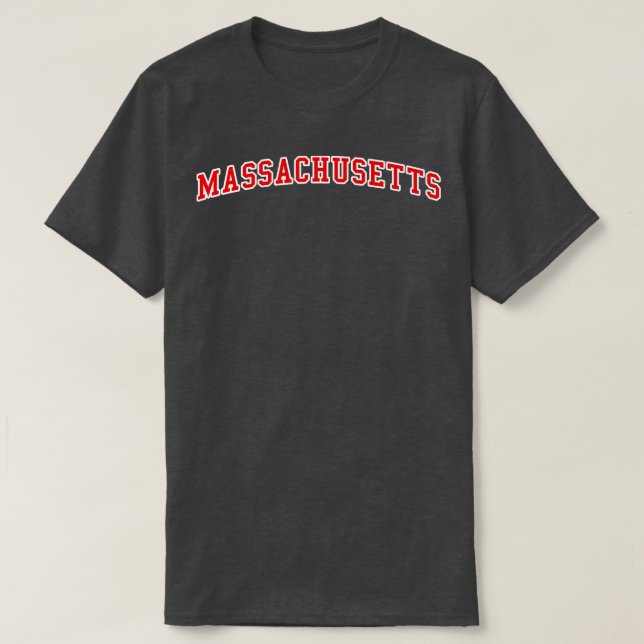 Camiseta Massachusetts TShirt 2 (Diseño del anverso)