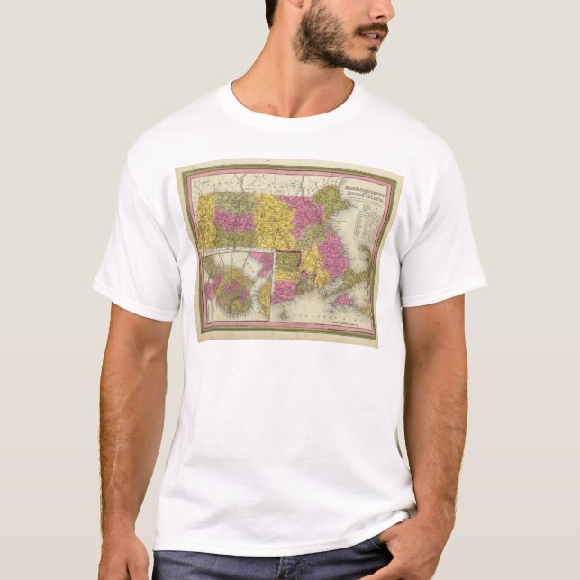 Camiseta Massachusetts y Rhode Island 2 (Anverso)