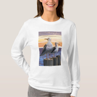 Camiseta MassachusettsSea Gulls escena