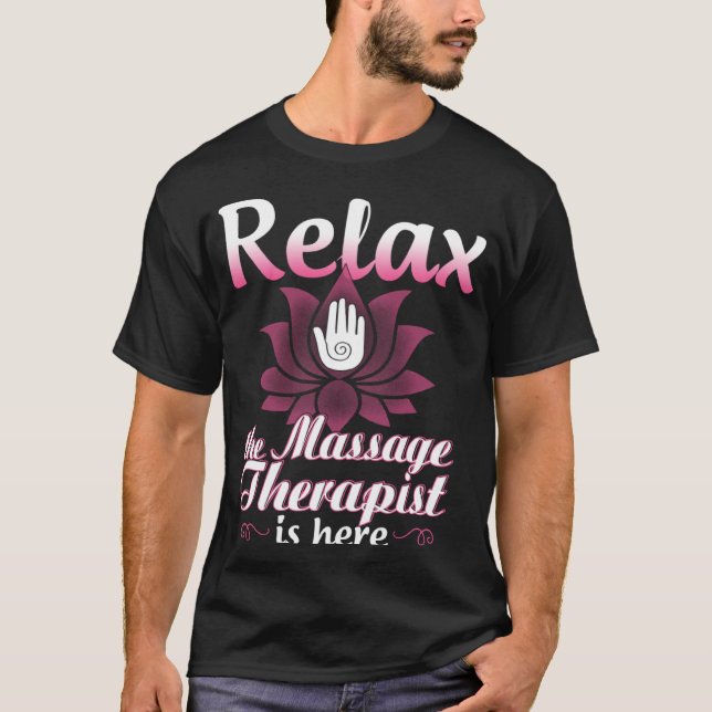 Camiseta Massage Therapist  for Women Relax Physical Therap (Anverso)
