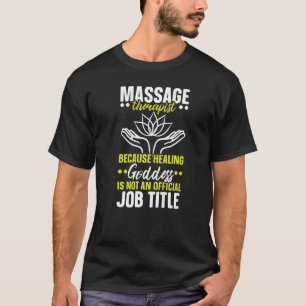 Camiseta Massage Therapist Muscle Therapy Relaxation Spa  2