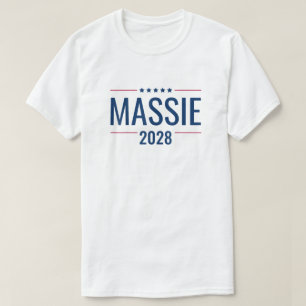 Camiseta Massie 2028 presidente Thomas Massie 2028