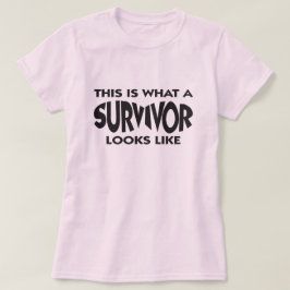 Camiseta Mastectomía del superviviente del cáncer de pecho