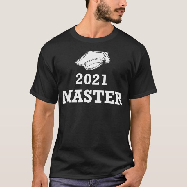 Camiseta Master 2021 Master University Graduation G (Anverso)