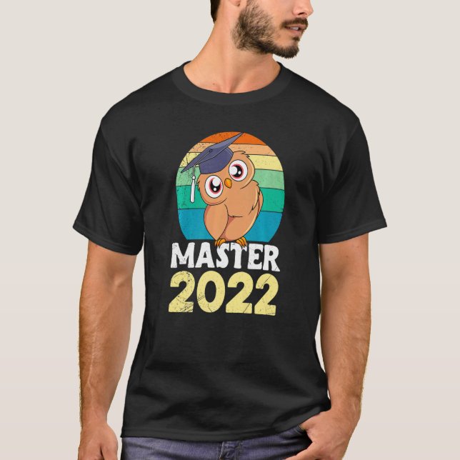 Camiseta Master 2022 Graduation Ceremony Master Gorra (Anverso)