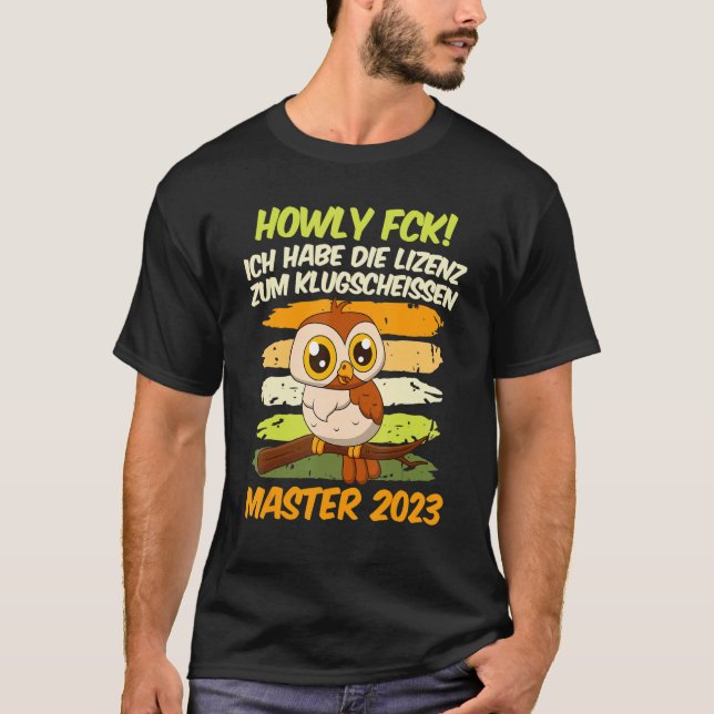Camiseta Master 2023 License to be smart Master (Anverso)