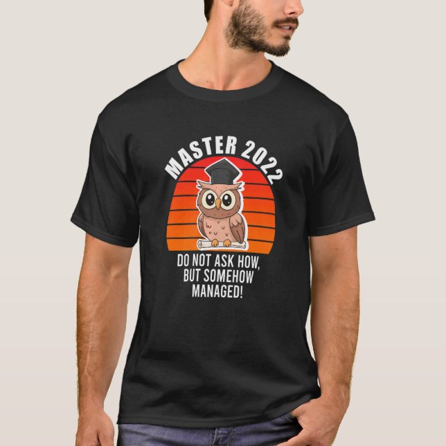 Camiseta Master administrado de Master 2022 (Anverso)