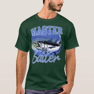 Camiseta Master Baiter Funny Fisherman Meme Pescando Bass P