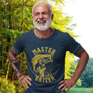 Camiseta Master Baiter – Perfect Gift for Fishing Lovers