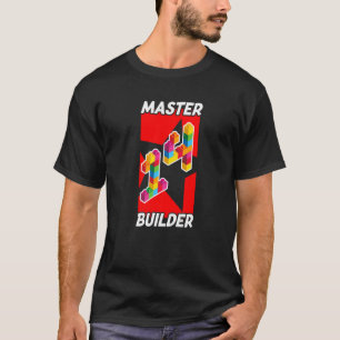 Camiseta Master Builder 14 Años 14º Cumpleaños Bo