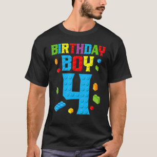 Camiseta Master Builder 4Nacimiento Niño 4 Construcción de 