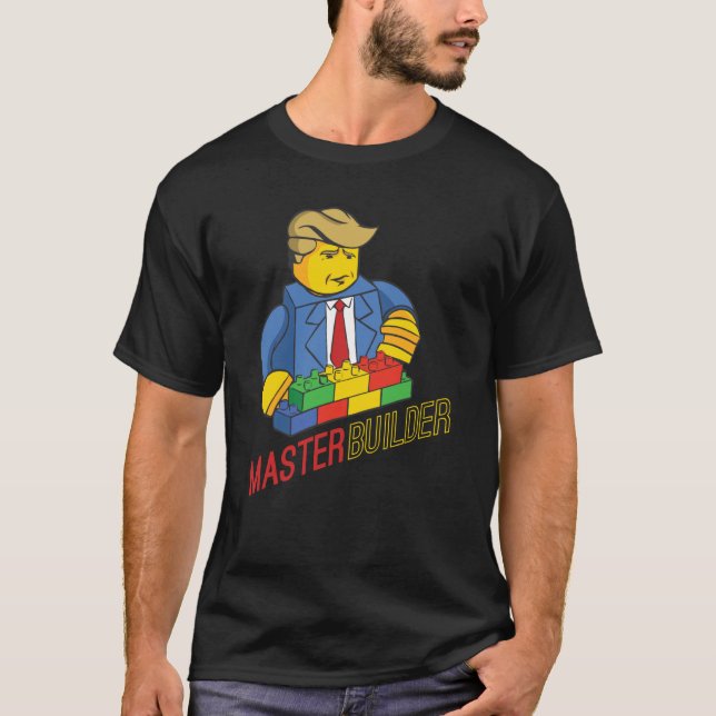 Camiseta Master Builder Building Blocks Men Women Youth  12 (Anverso)