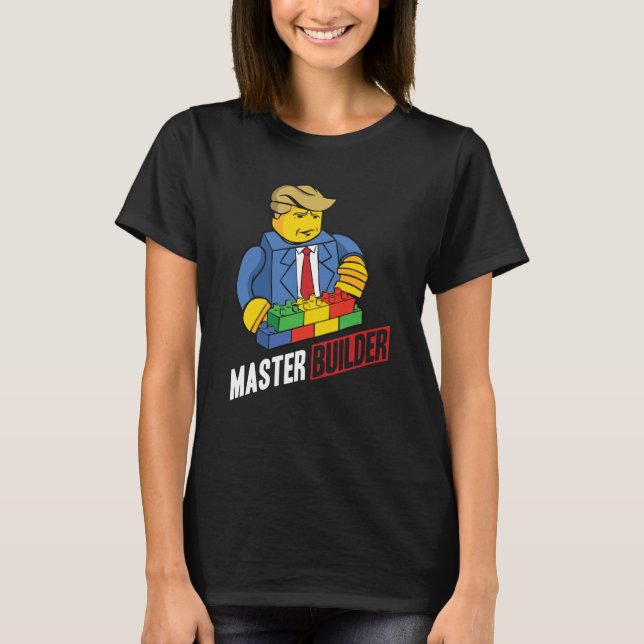 Camiseta Master Builder Building Blocks Men Women Youth  27 (Anverso)