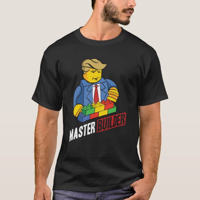 Camiseta Master Builder Building Blocks Men Women Youth  27 (Anverso)