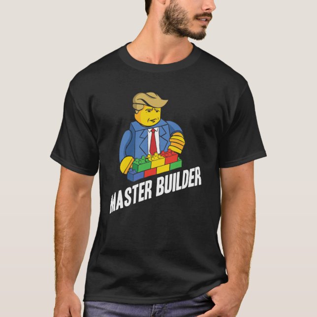 Camiseta Master Builder Building Blocks Men Women Youth  28 (Anverso)