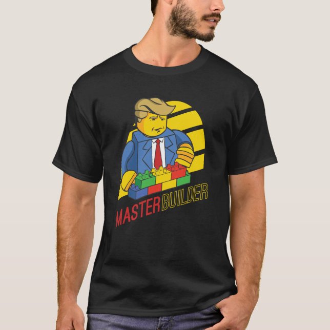 Camiseta Master Builder Building Blocks Men Women Youth  7 (Anverso)