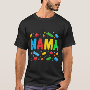 Camiseta Master Builder Building Bricks Bloquea Una Madre G