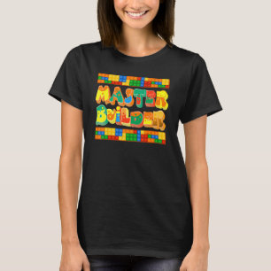 Camiseta Master Builder Cool Builder Building Blocks Set To
