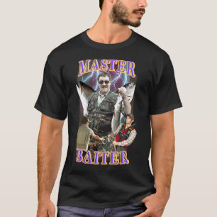 Camiseta Master Byiter Vintage B Pescador Gracioso Angler