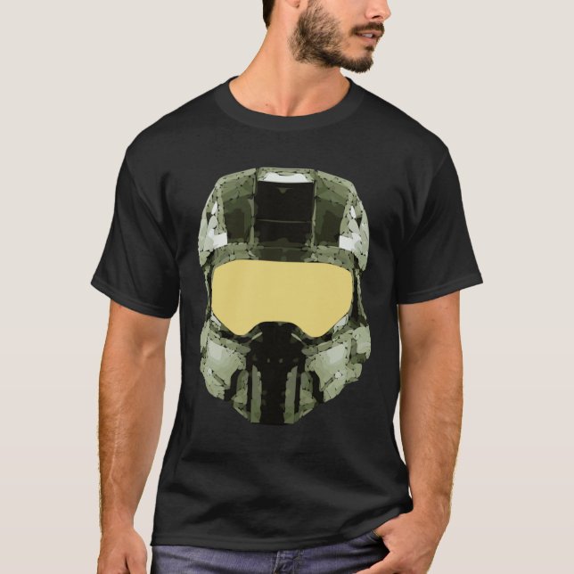 Camiseta Master Chief Plain Art Classic (Anverso)