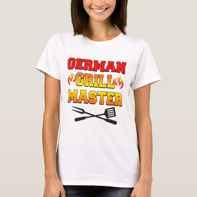 Camiseta Master de Grill Alemán (Anverso)