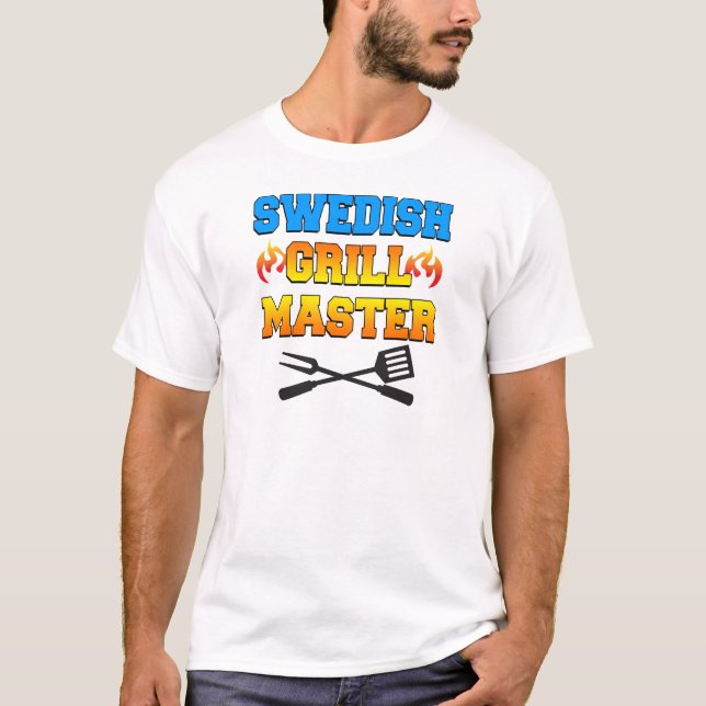 Camiseta Master de Grill Sueco (Anverso)