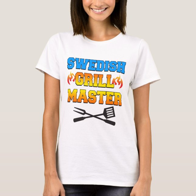 Camiseta Master de Grill Sueco (Anverso)
