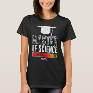 Camiseta Máster de la carga de Mater of Science