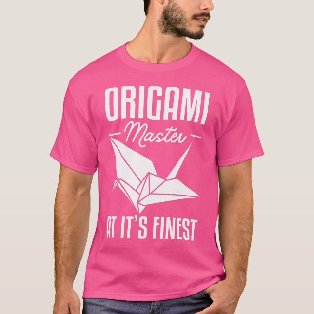 Camiseta Master de Origami (Anverso)