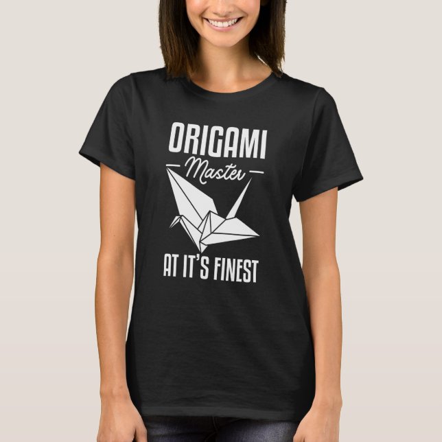 Camiseta Master de Origami (Anverso)