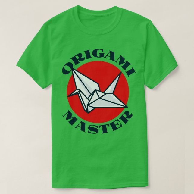 Camiseta Master de Origami (Diseño del anverso)