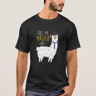 Camiseta Master Degree 2022 Llámame Maestro 1