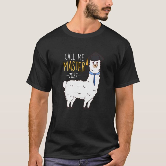 Camiseta Master Degree 2022 Llámame Maestro 1 (Anverso)