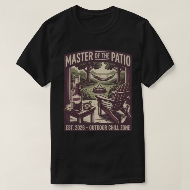 Camiseta Master del Patio (Diseño del anverso)