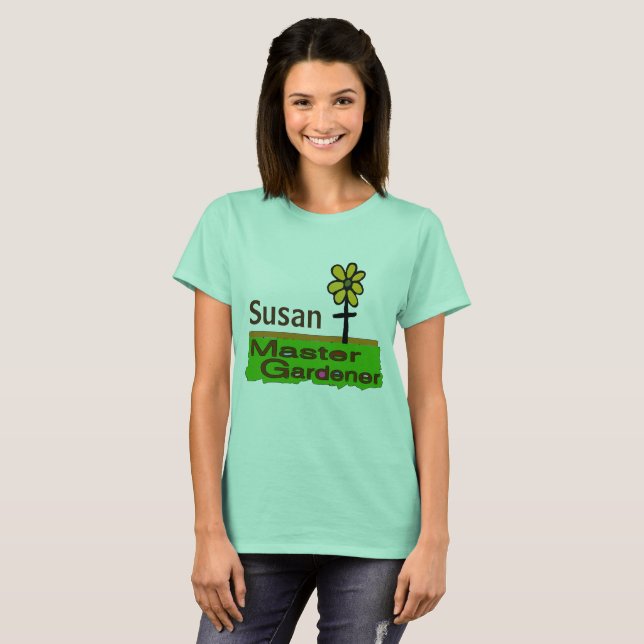 Camiseta Master Gardener 3, añadir texto (Anverso completo)