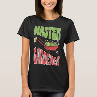 Camiseta Master Gardener Vegetable Gardening Plant Lover