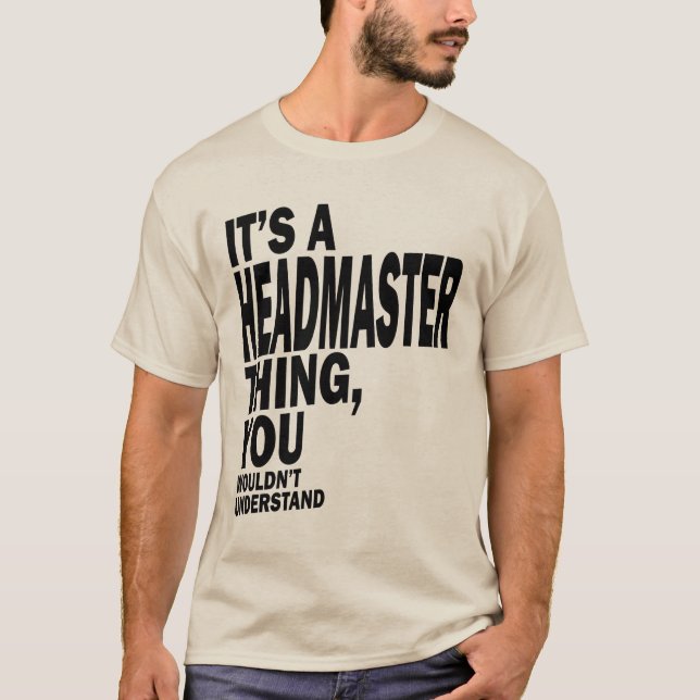 Camiseta Master Gift Funny Job Title Profession (Anverso)