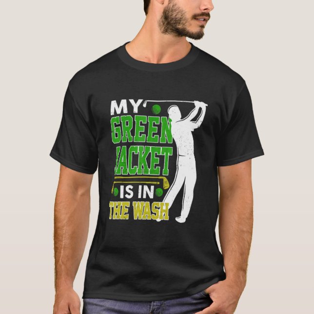 Camiseta Master Golf Golf Golf Player My Jacket Green In Th (Anverso)