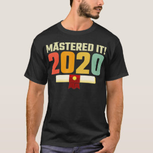 Camiseta Máster It 2020 Graduation Gift Her Him Friends 7