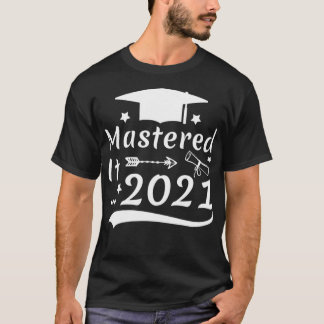 Camiseta Master It 2021 Master Graduation 2021 Me