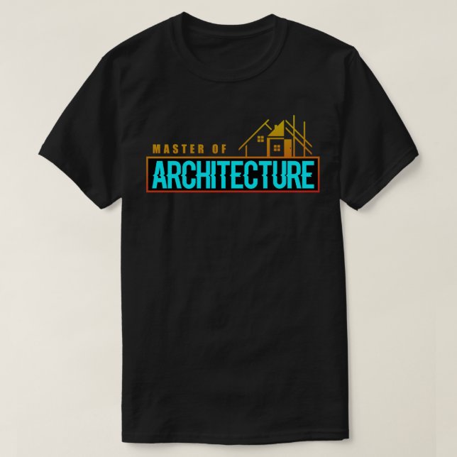 Camiseta Master of Architecture (Diseño del anverso)