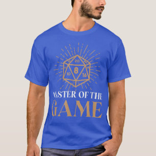 Camiseta Master Of The Game Board Juego Fiesta De Noche Ga