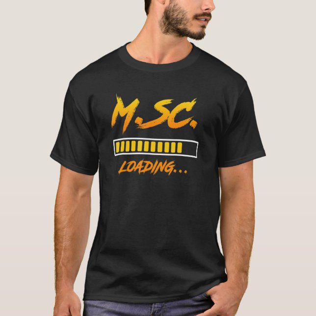 Camiseta Master s Grado de carga Master of Science 2 (Anverso)