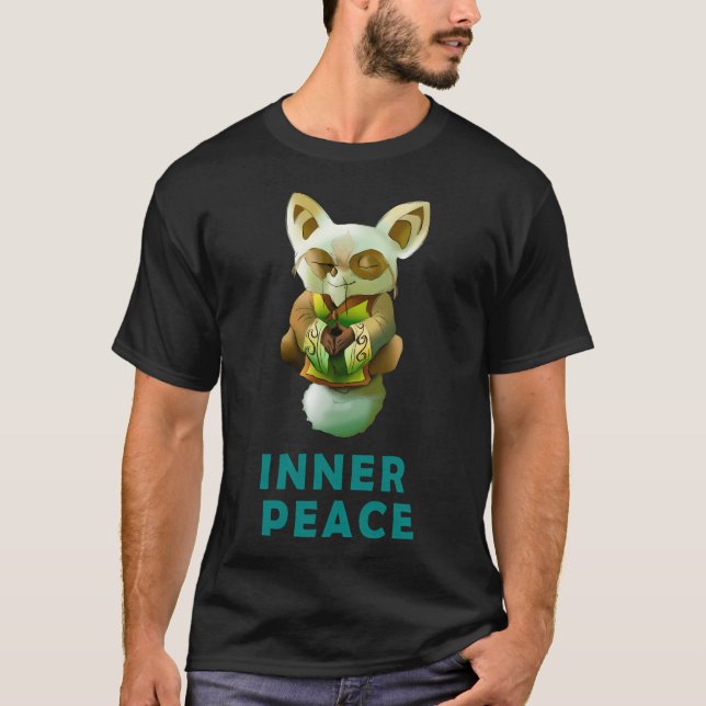 Camiseta Master Shifu Kunfu Panda Inner Peace Graphics Prin (Anverso)