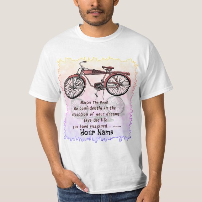 Camiseta Master the Road Bike (Anverso)