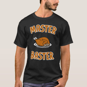 Camiseta MasterBaster TShirt Gracioso Día de Acción de Grac