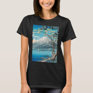 Camiseta Masterp de pintura japonesa Ukiyo e T Mt Fuji